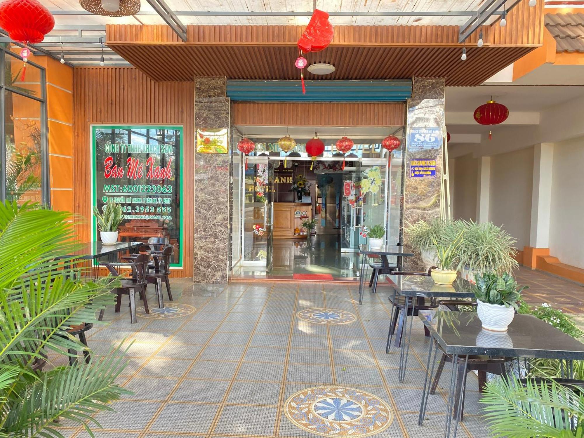 Khach San Ban Me Xanh Hotell Buon Ma Thuot Eksteriør bilde